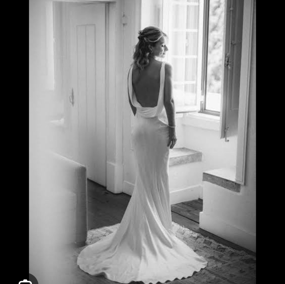 NWOT Odette Wedding Draped Gown